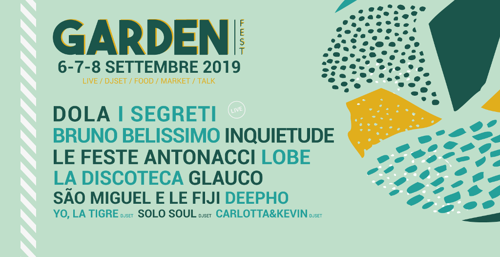 Garden Fest: cresce l’attesa per la seconda edizione con I Segreti, Dola, Inquietude e le Feste Antonacci